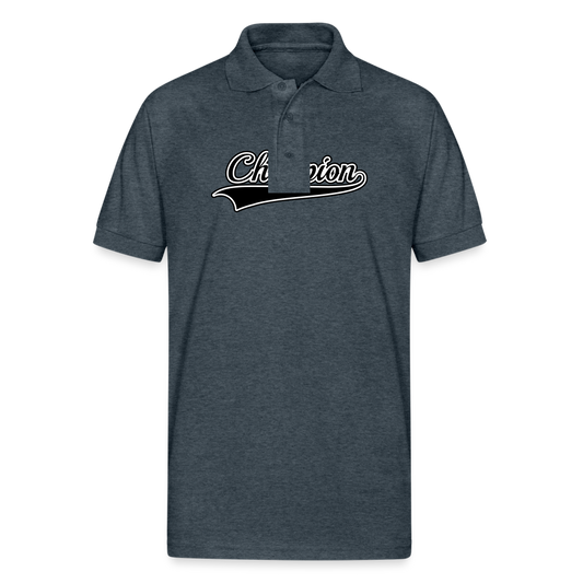Gildan Men’s 50/50 Jersey Polo - deep heather