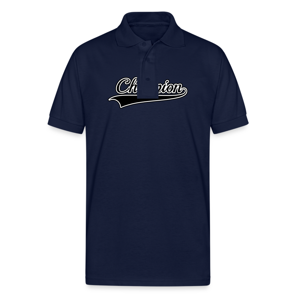 Gildan Men’s 50/50 Jersey Polo - navy