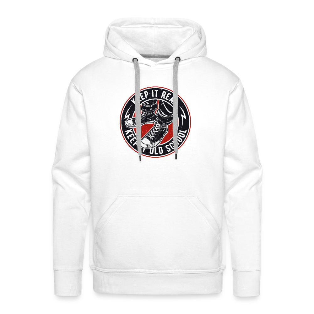 Men’s Premium Hoodie - white