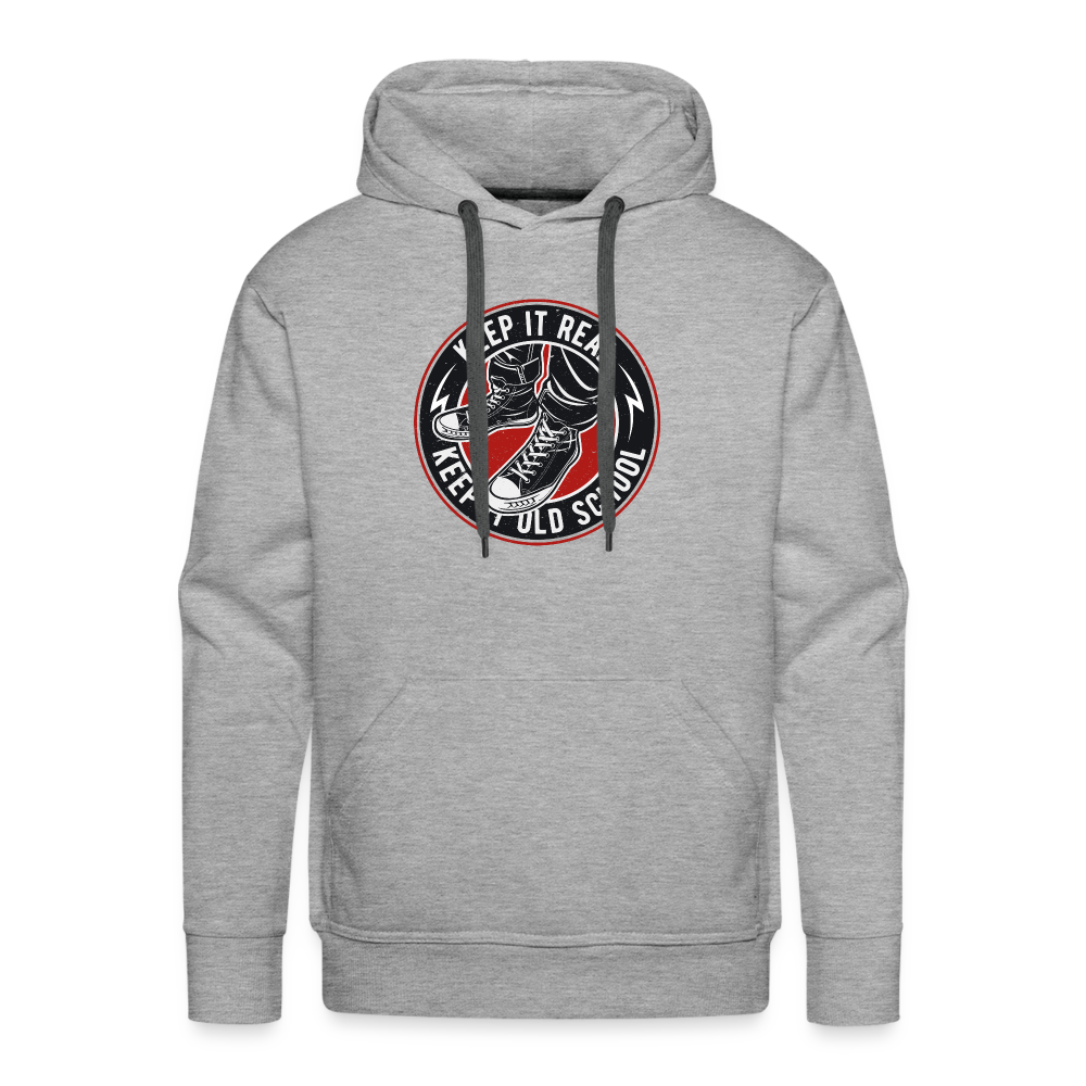 Men’s Premium Hoodie - heather grey