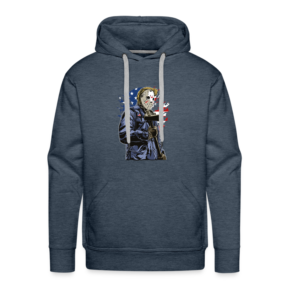 Men’s Premium Hoodie - heather denim