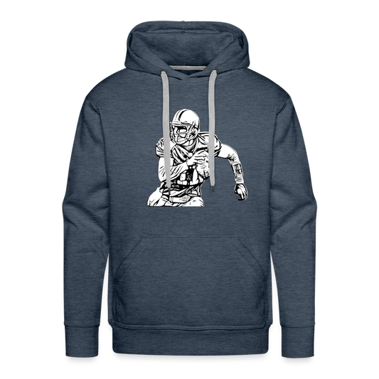 Men’s Premium Hoodie - heather denim