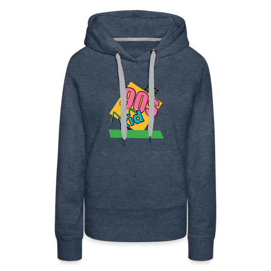 Women’s Premium Hoodie - heather denim