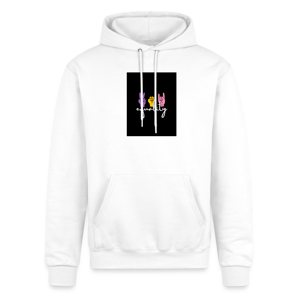 Champion Unisex Powerblend Hoodie - white