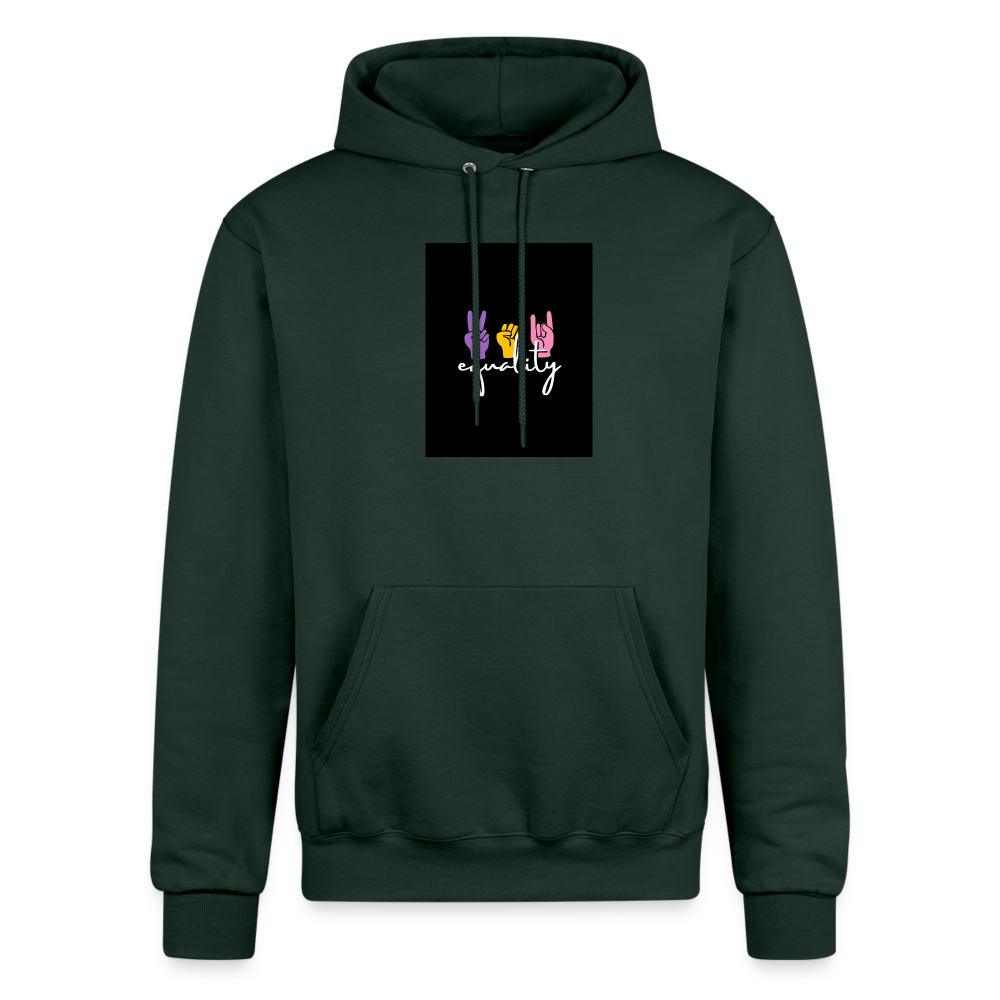 Champion Unisex Powerblend Hoodie - Dark Green