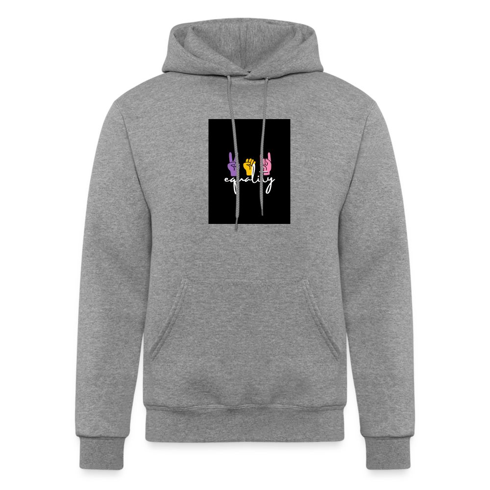 Champion Unisex Powerblend Hoodie - heather gray