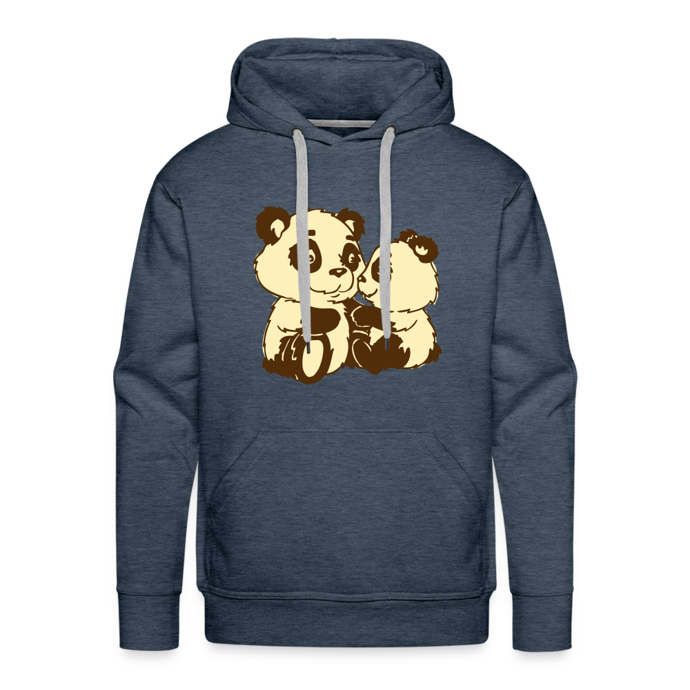 Men’s Premium Hoodie - heather denim