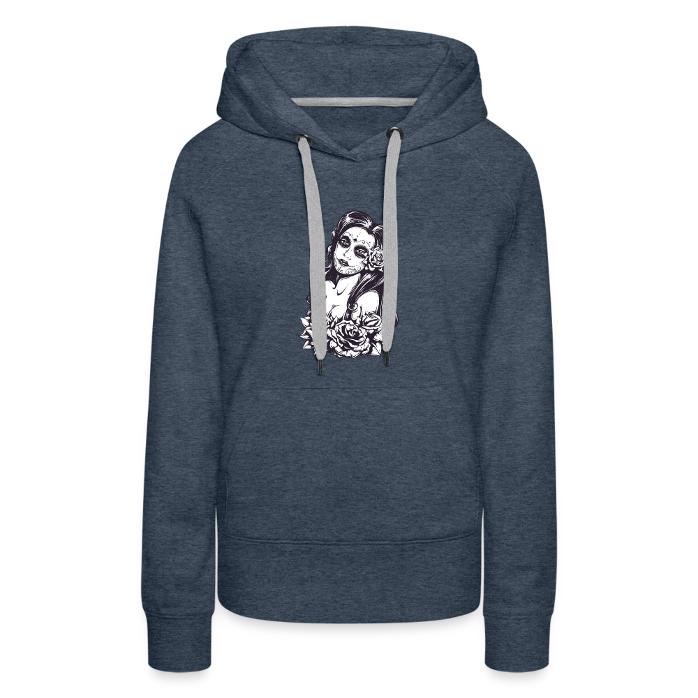 Women’s Premium Hoodie - heather denim