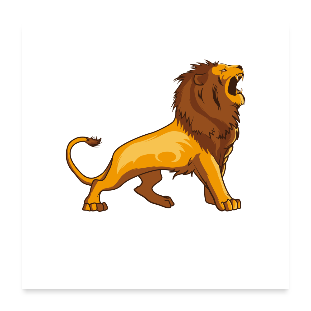 Poster 24x24 - white