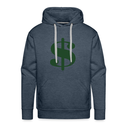 Men’s Premium Hoodie - heather denim