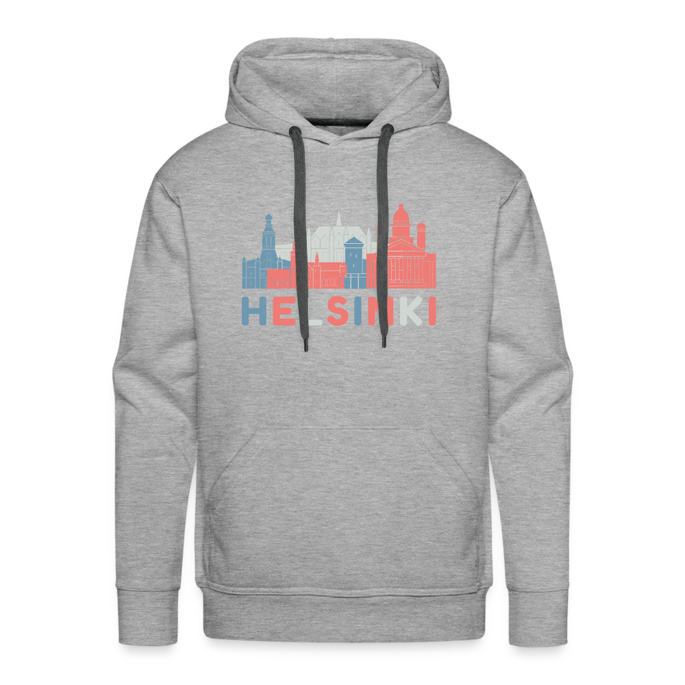 Men’s Premium Hoodie - heather grey