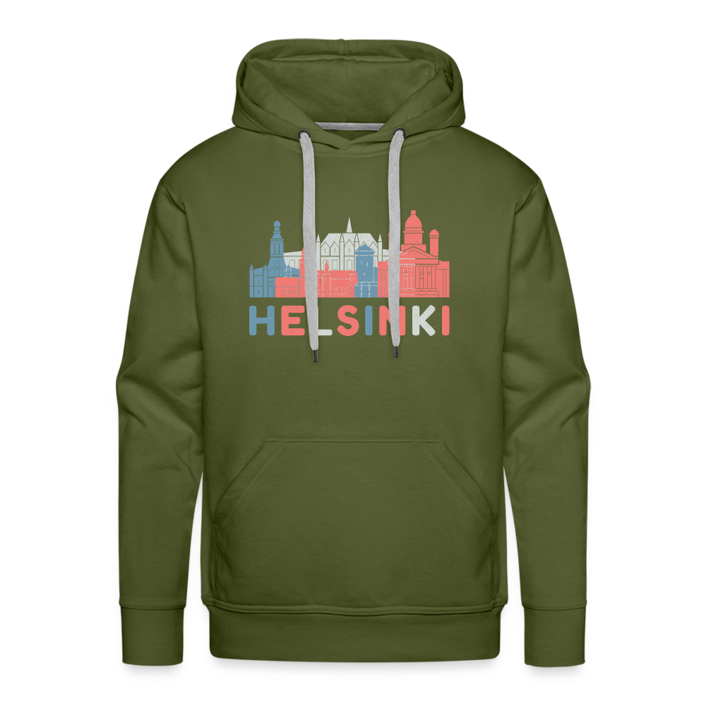 Men’s Premium Hoodie - olive green