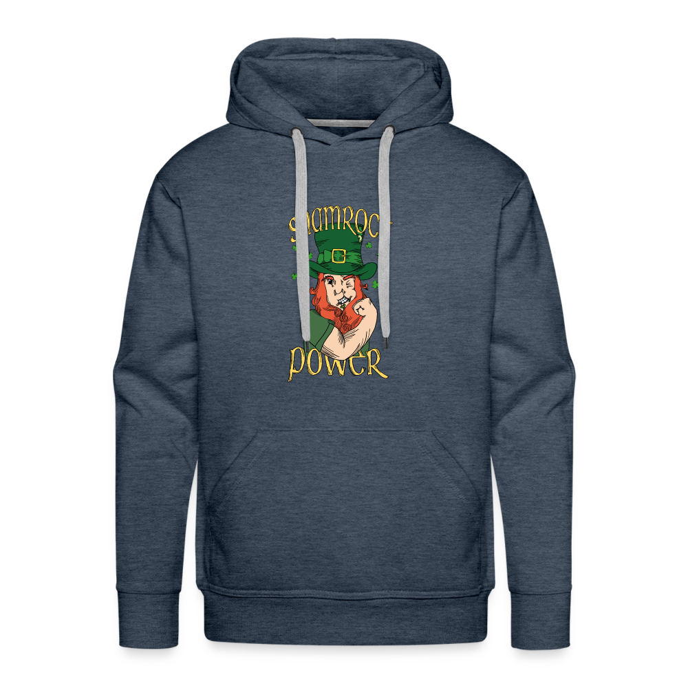 Men’s Premium Hoodie - heather denim