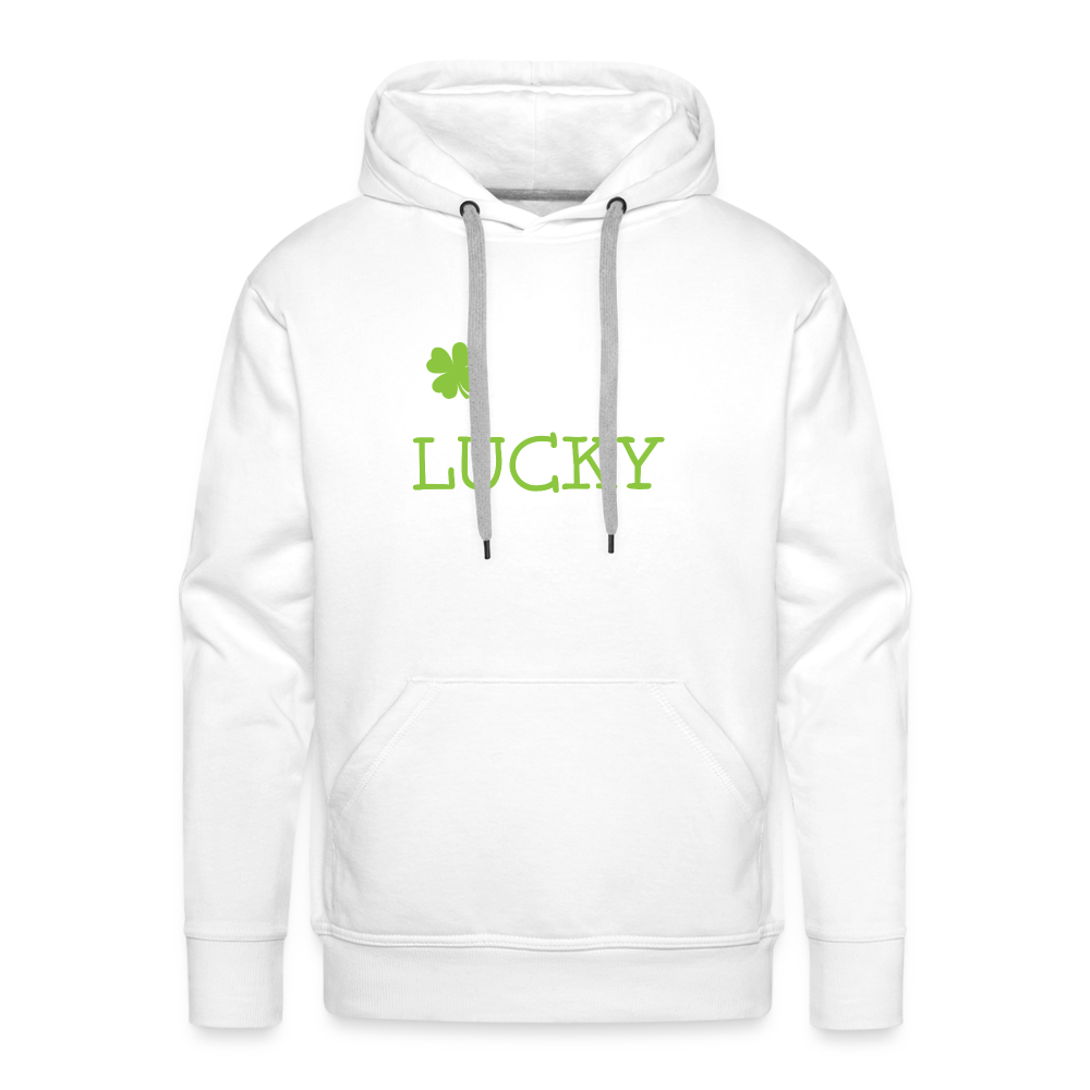 Men’s Premium Hoodie - white