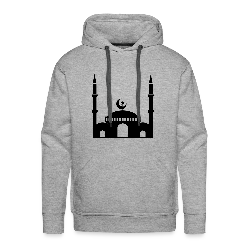 Men’s Premium Hoodie - heather grey