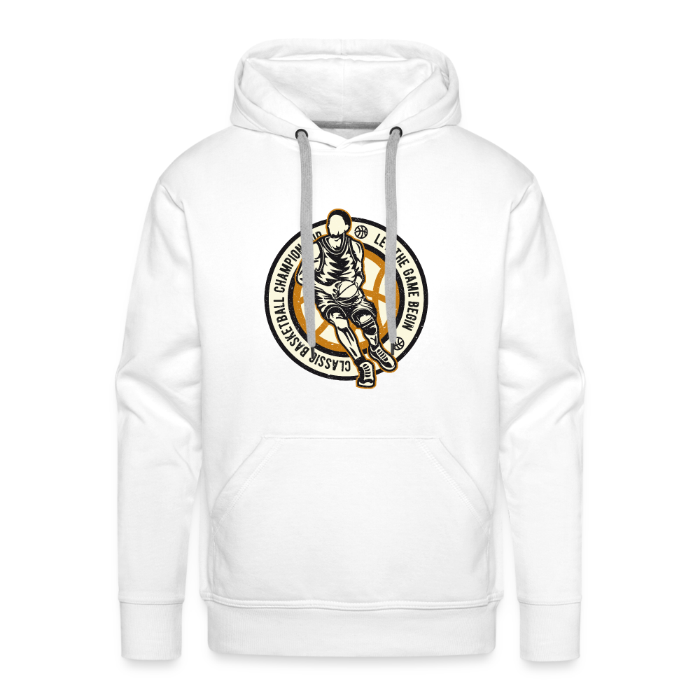 Men’s Premium Hoodie - white