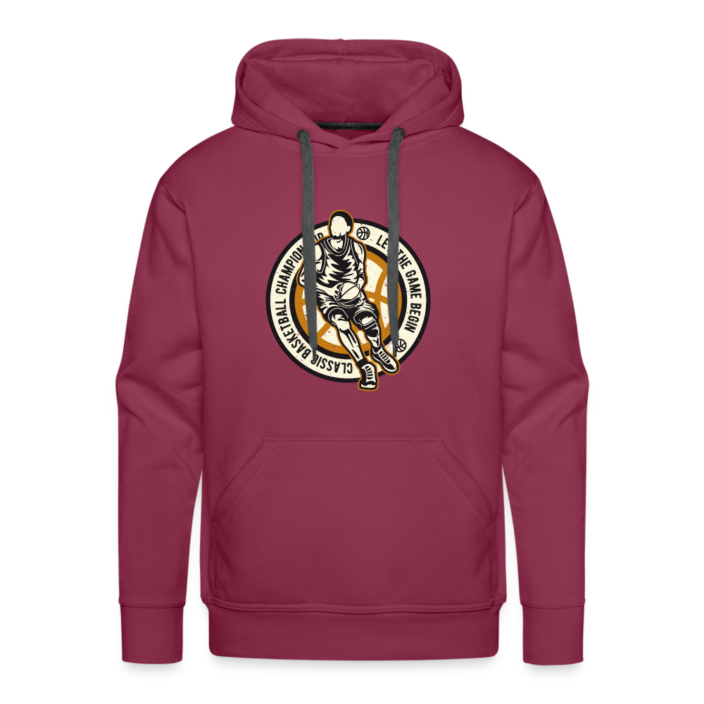 Men’s Premium Hoodie - burgundy