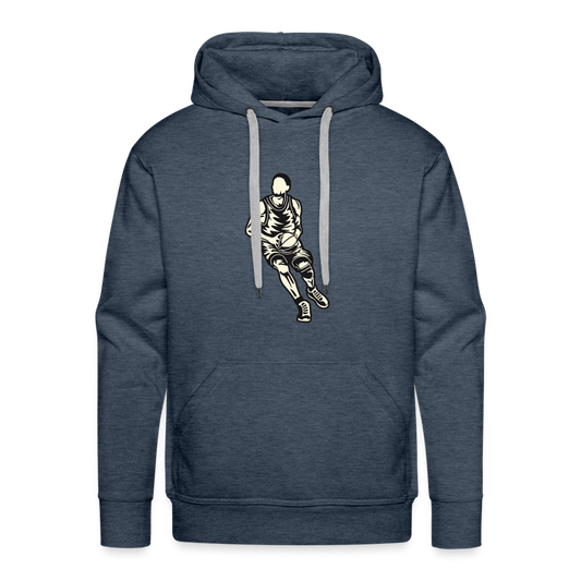 Men’s Premium Hoodie - heather denim