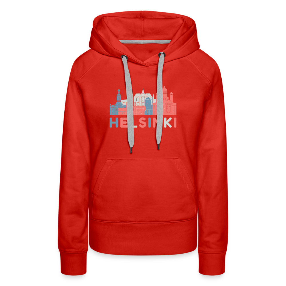 Women’s Premium Hoodie - red
