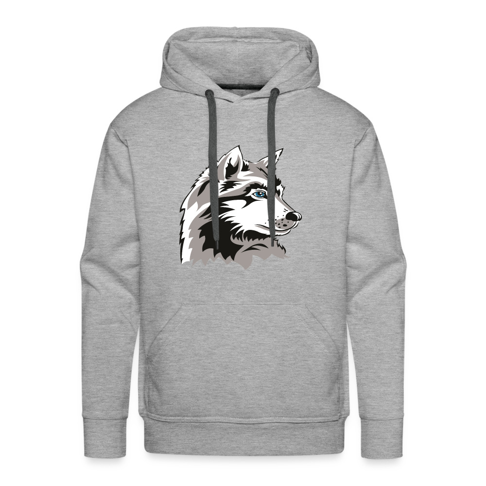 Men’s Premium Hoodie - heather grey