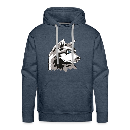 Men’s Premium Hoodie - heather denim