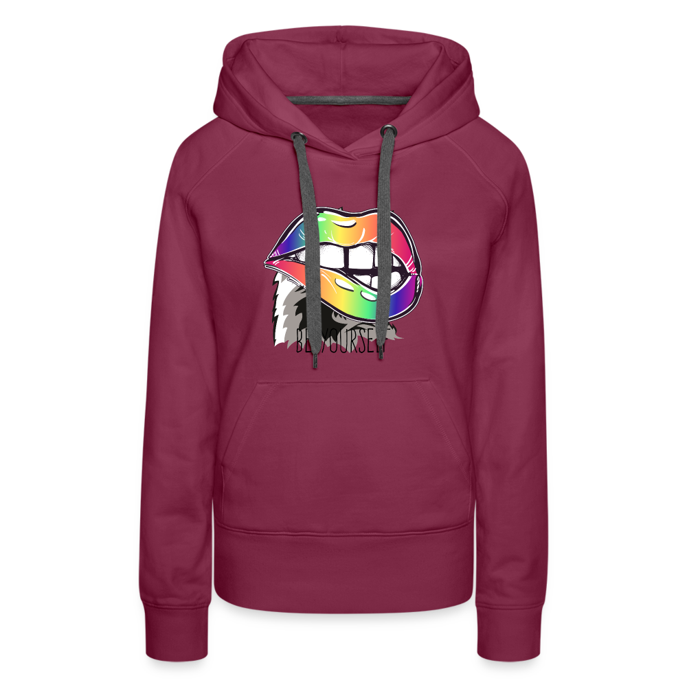 Women’s Premium Hoodie - burgundy
