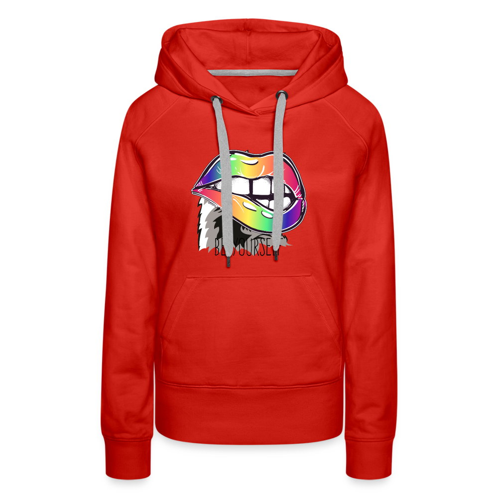 Women’s Premium Hoodie - red