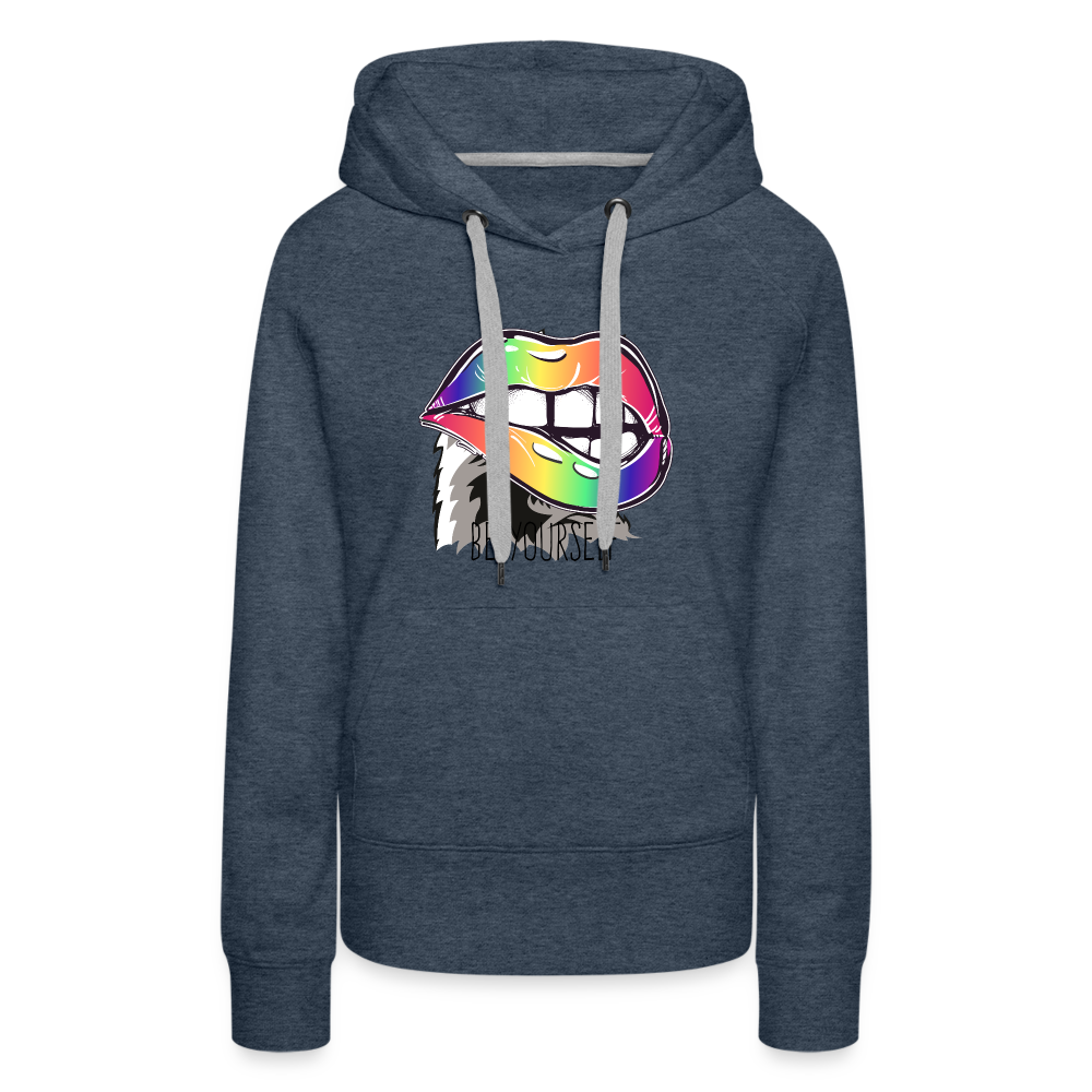 Women’s Premium Hoodie - heather denim
