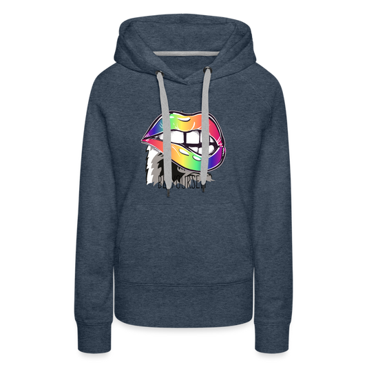 Women’s Premium Hoodie - heather denim
