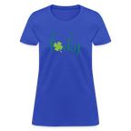 Women's T-Shirt - royal blue