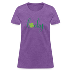 Women's T-Shirt - purple heather