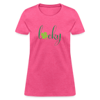 Women's T-Shirt - heather pink