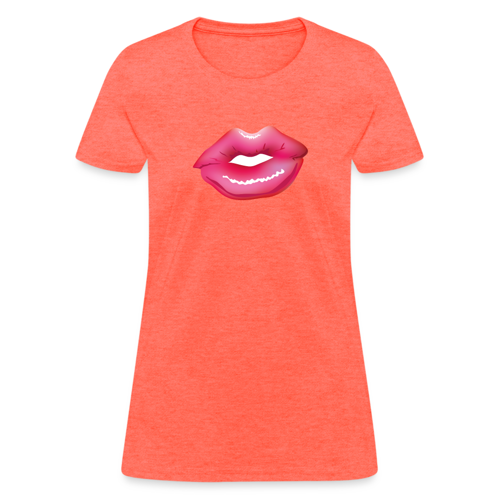 Women's T-Shirt - heather coral