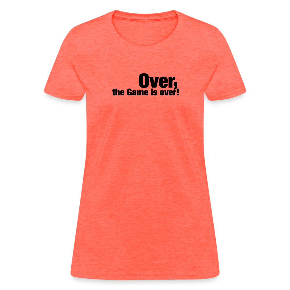 Women's T-Shirt - heather coral