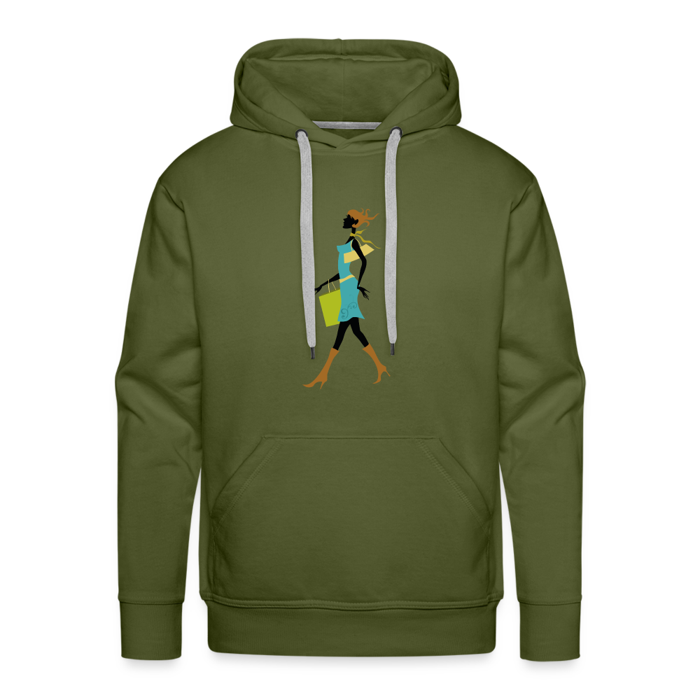 Men’s Premium Hoodie - olive green