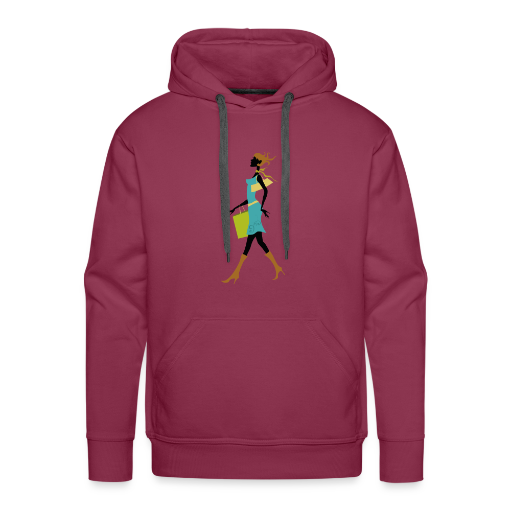 Men’s Premium Hoodie - burgundy