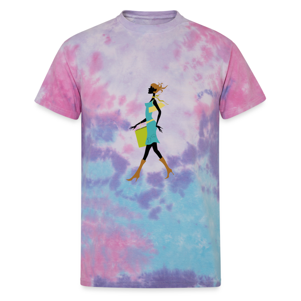 Unisex Tie Dye T-Shirt - cotton candy