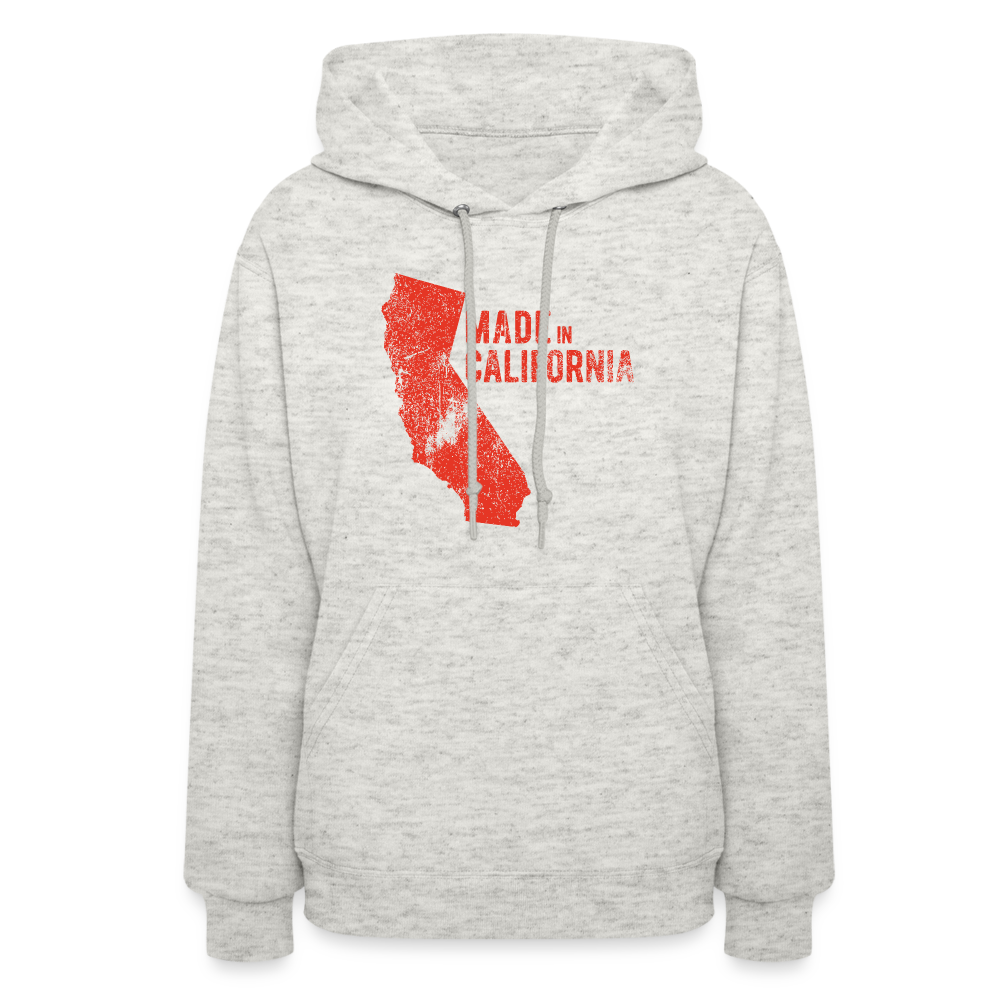 Women's Hoodie - heather oatmeal