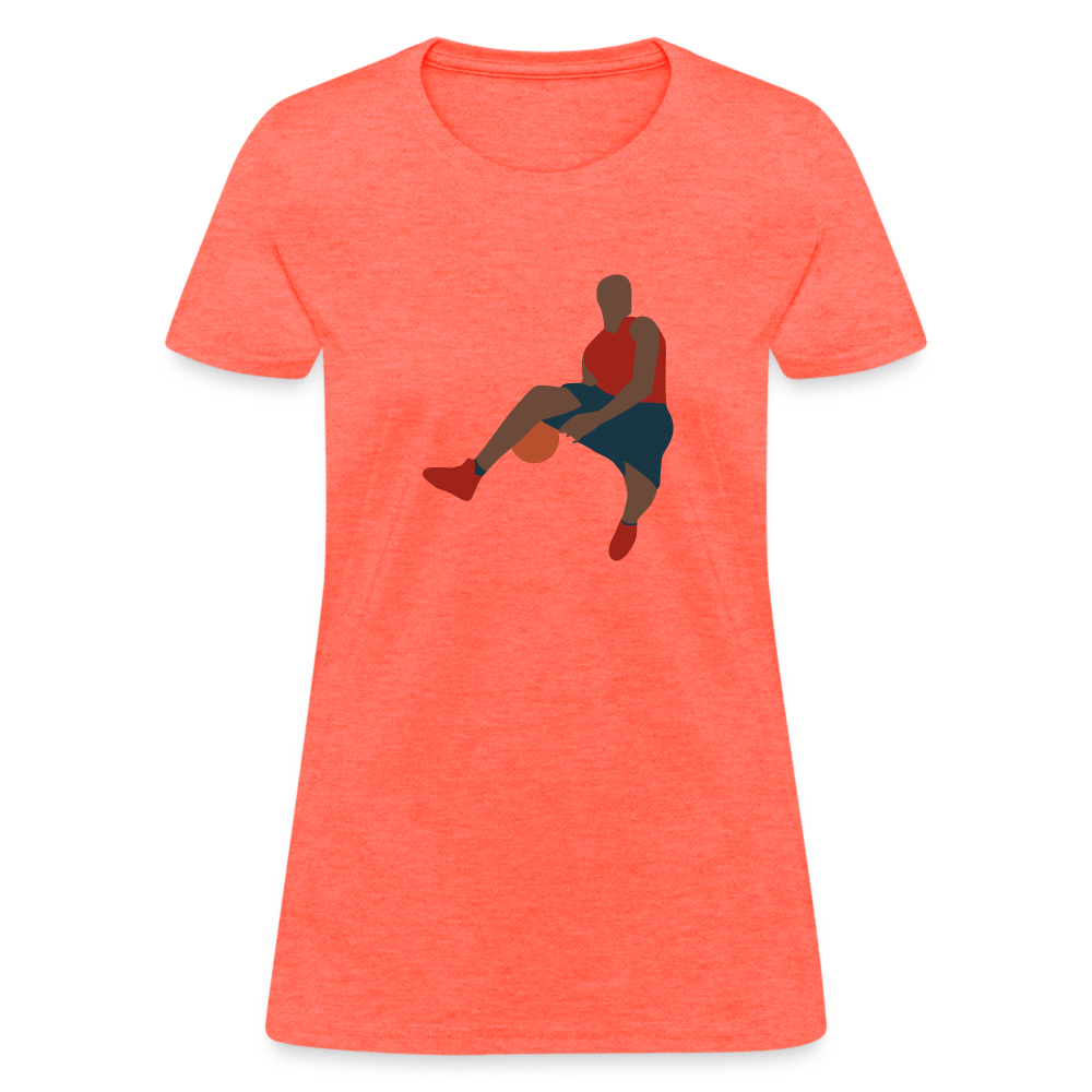 Women's T-Shirt - heather coral