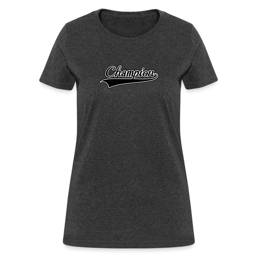 Women's T-Shirt - heather black