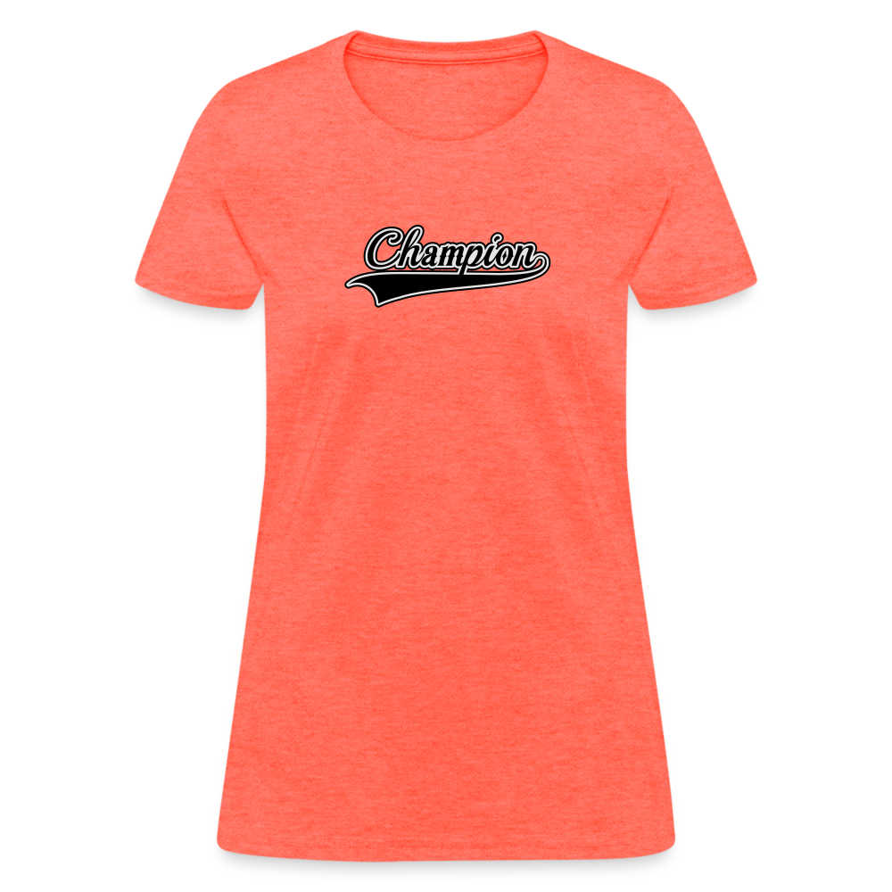 Women's T-Shirt - heather coral